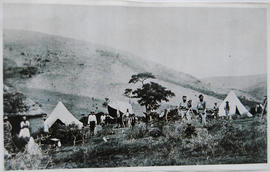 Grahamstown district. Surveying at Broekhuizens Poort. (from album)