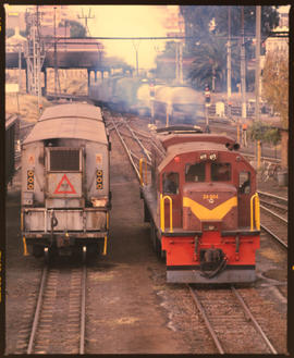 Johannesburg, 1990. SAR Class 34-000 No 34-064.