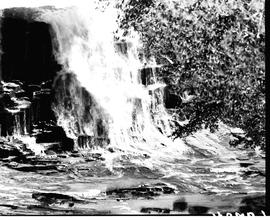 Umtata district, 1940. Waterfall.