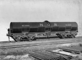 NGR 36ft No 3244 cylindrical tank wagon placed on traffic 1903 later SAR type 8-X-2.