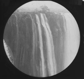 Rhodesia. Victoria Falls from Livingstone Island.