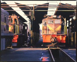 Johannesburg, 1990. SAR Class 34-000 No 34-214.