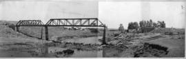 Standerton, January 1945. Bridge over Vaal River repaired after accident on 11 January.