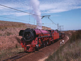 Bronkhorstspruit, 1981. SAR Class 26 No 3450 'Red Devil'. [Jan Hoek]