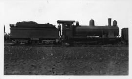 August 1914 to July 1915. Construction of the Prieska - Karasburg railway line. Driver Harrison w...