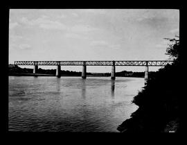 Aliwal North. Railway bridge over the Orange River.
