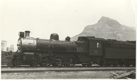 Cape Town, 1954. SAR Class 10C No 776.