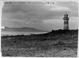 Cape Town, 1859. Mouille Point lighthouse.