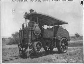 Naboomspruit. Dutton road-rail tractor No RR973. Singlewood road-rail line, circa 1924. Convertib...