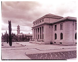 "Bloemfontein, 1938. Appeal court and government buildings."