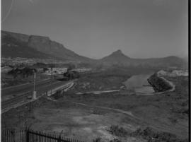 Cape Town, 1948. SAR Class 15F with "Union" crossing river.