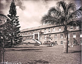 Vryheid district, 1952. Benedictine Mission Hospital at Nongoma.