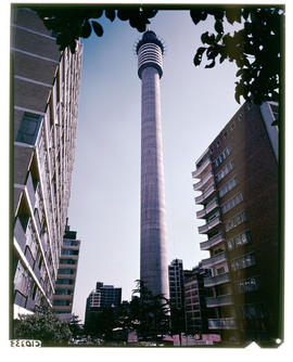 Johannesburg, 1969. Hillbrow postal tower. [HH Kruger]