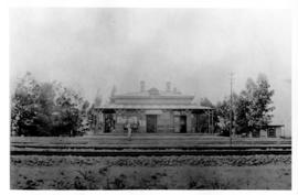 Brakpan, 1894. Railway station in NZASM days.