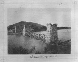 Circa 1901. Colenso bridge. (Collection on bridge damage in Anglo-Boer War)