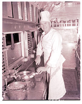 "1957. Blue Train chef."