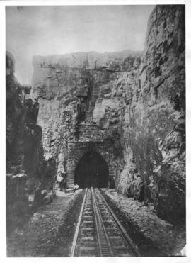 Waterval-Boven. The western portal of the train tunnel on the original NZASM railway alignment.