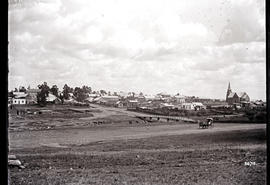 Heilbron. Town and church in background.