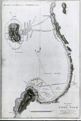Cape Town, 1786. Plan of Table Bay Harbour.