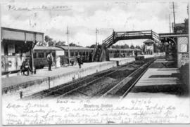 Cape Town, 4 July 1906. Mowbray railway station.