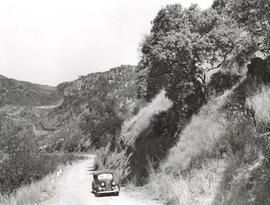 Waterval-Boven, 1938. Old road pass immediately to the east of the town.