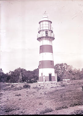 Amanzimtoti district. Greenpoint lighthouse at Clansthal.