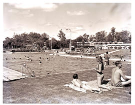 "Aliwal North, 1963. Outdoor pools at hot spring resort."