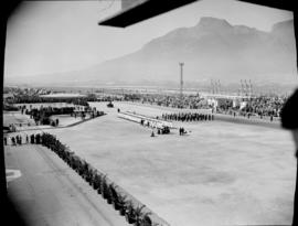 Cape Town, 17 February 1947. Parade at Table Bay Harbour.