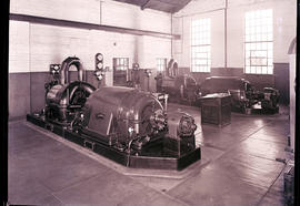 "Kroonstad, 1940. Interior of power station."