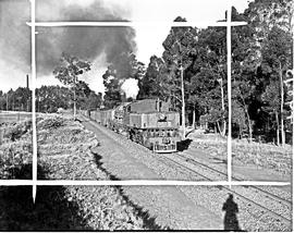Vryheid district, 1946. SAR Class GL hauling coal.