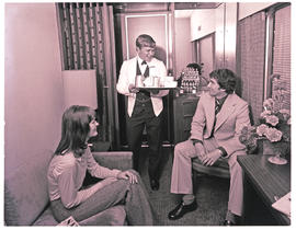 "1974. Blue Train Super Luxury suite."