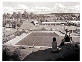 "Aliwal North, 1963. Overlooking hot spring resort."