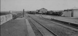 Burgersdorp, 1895. Station looking south. (EH Short)