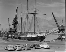 Cape Town, September 1945. Table Bay Harbour.