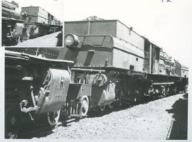 De Aar. SAR Class GL No 2351 at locomotive shed. Later to Outeniqua Transport Museum National Col...