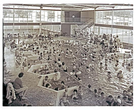 "Aliwal North, 1963. Enclosed pool at hot spring resort."