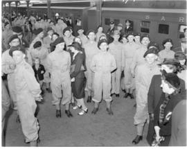 Johannesburg, September 1940. Departure of Tank Corps to war.