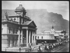 Cape Town, 1891. Adderley Street.