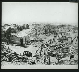Kimberley, 1875. Diamond mine.