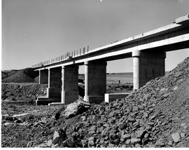 Circa 1966. Concrete bridge with six spans.