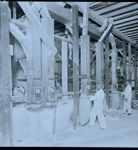 "Kroonstad, 1940. Mill interior."