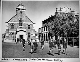 "Kimberley, 1956. Christian Brothers college."