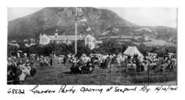 Cape Town, 1905. Garden party at the opening of Seapoint railway on 16 December 1905.
