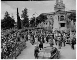 Umtata, 5 March 1947. Royal family at the town hall.