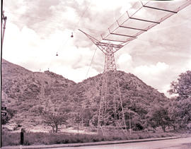 "Barberton, 1962. Aerial cableway to Havelock mine"