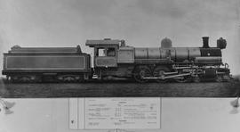 SAR Class 10B No 745, earlier CSAR No.672, built by North Britiash Loco Works No 18976-18980. Not...