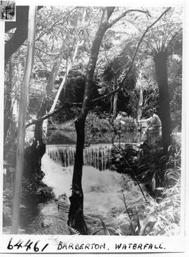 Barberton district, 1956. Waterfall.