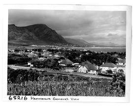 Hermanus, 1956. Town view.