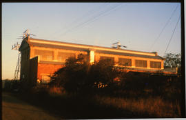 August 1984. 3kV DC double unit motor generator traction substation at Thornybush was built by Es...