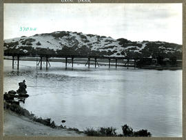 "George district, 1925. Bridge over the Great Brak River."